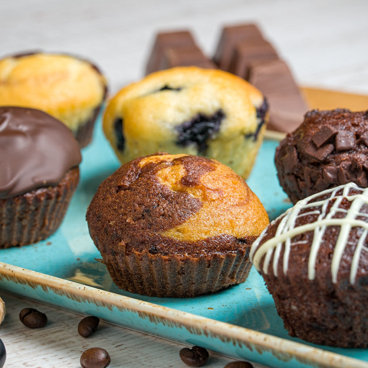 Muffinförmchen FlexiForm, 12er-Set – Hersteller-Originalbild. Anwendungs- und Serienmotive können Lebensmittel, Dekoration oder separat erhältliches Zubehör zeigen; maßgeblich ist der beschriebene Lieferumfang.