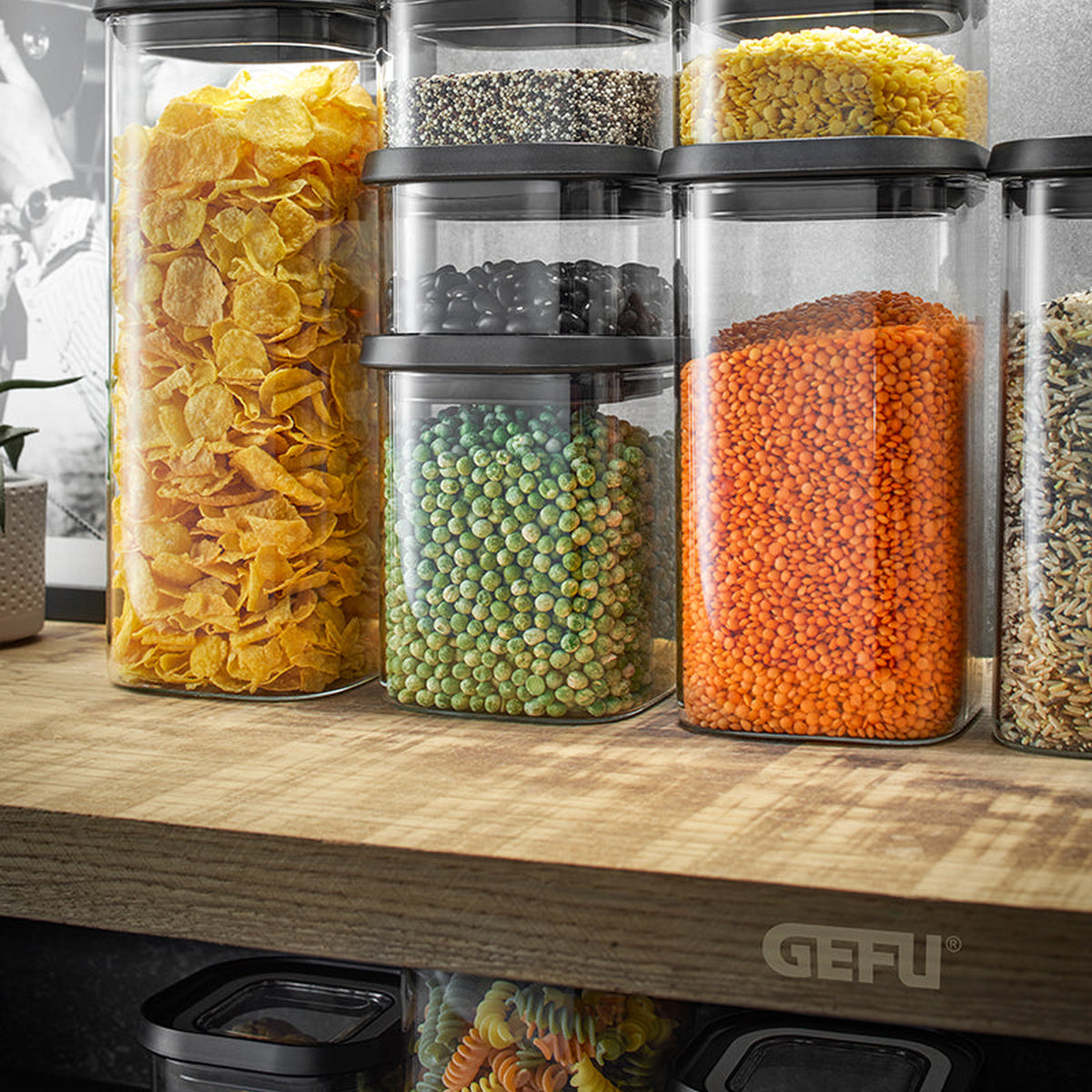 PANTRY Vorratsdosen im Regal