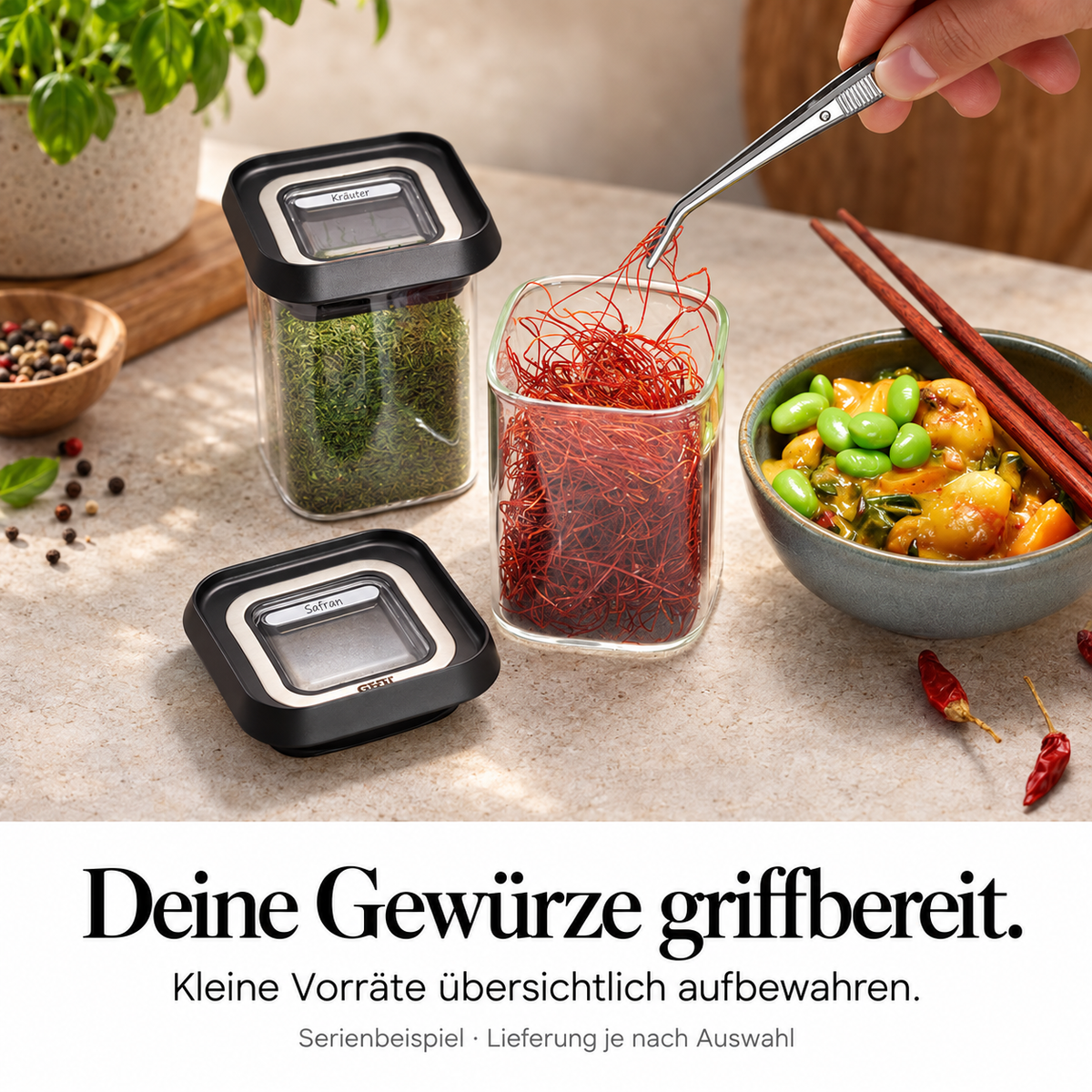 PANTRY Mini – Gewürze griffbereit und übersichtlich aufbewahren
