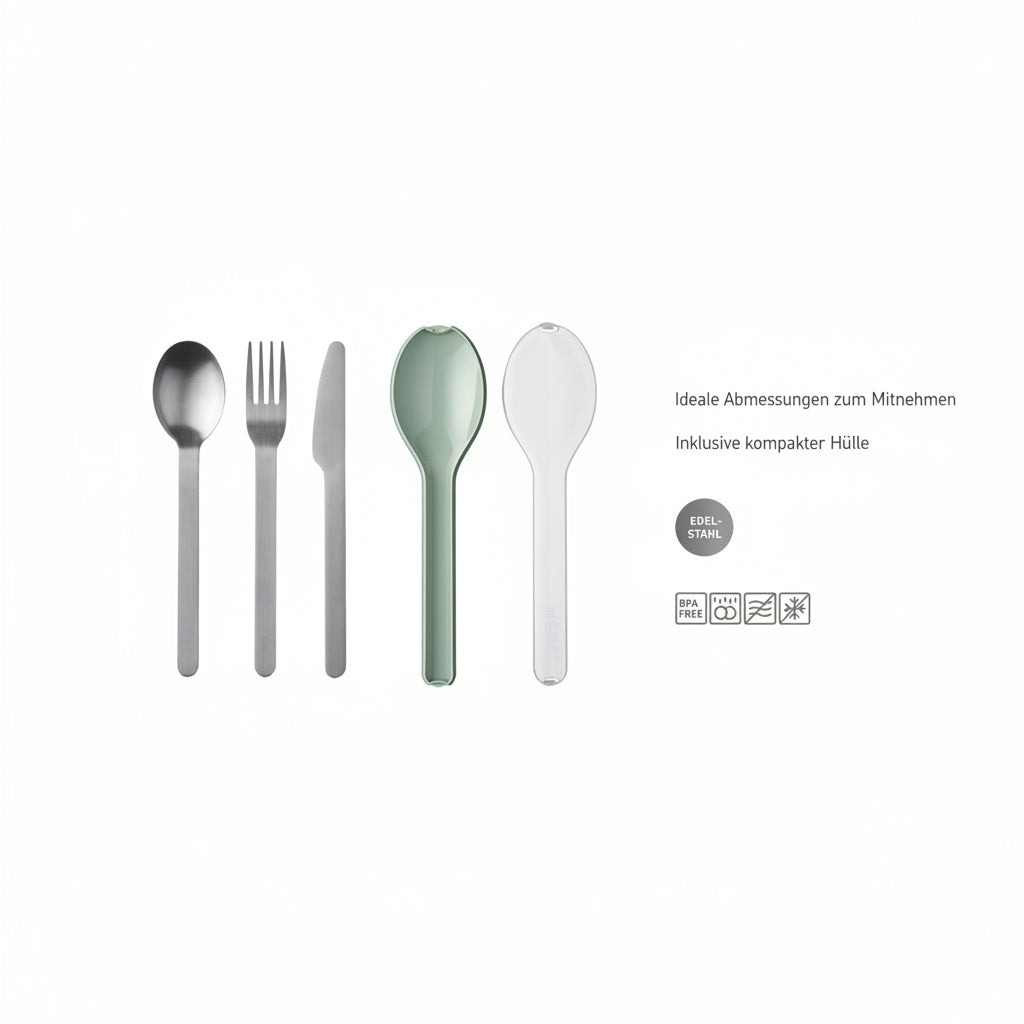 Besteck-Set Ellipse 3-teilig