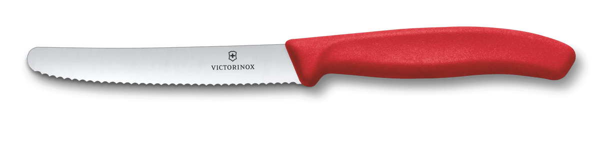 Victorinox Swiss Classic Tomaten- und Tafelmesser 11 cm – Rot