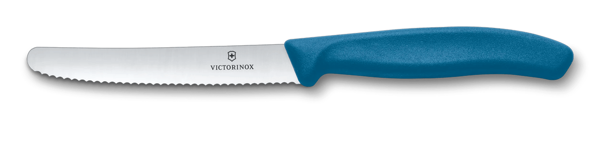 Victorinox Swiss Classic Tomaten- und Tafelmesser 11 cm – Blau